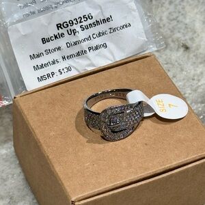 NEW Bomb Party Buckle Up Sunshine Ring Size 7